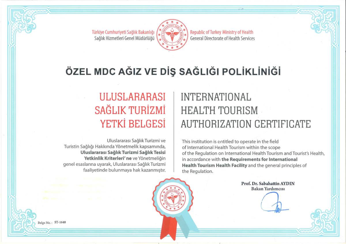 Health Tourism Certificate