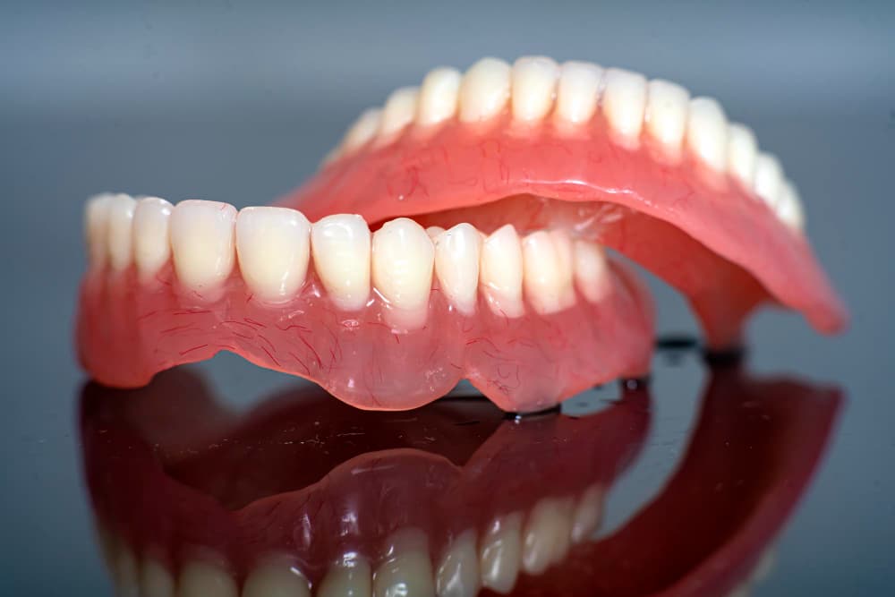 immediate or temporary dentures
