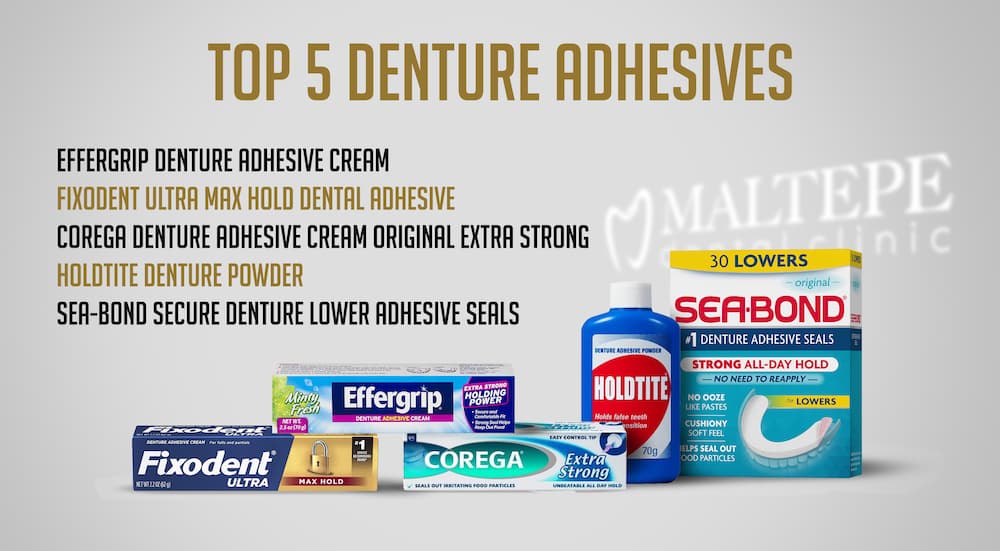 Top 5 denture adhesives